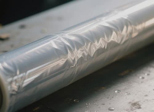 包裝用單向熱收縮型聚酯薄膜實物圖